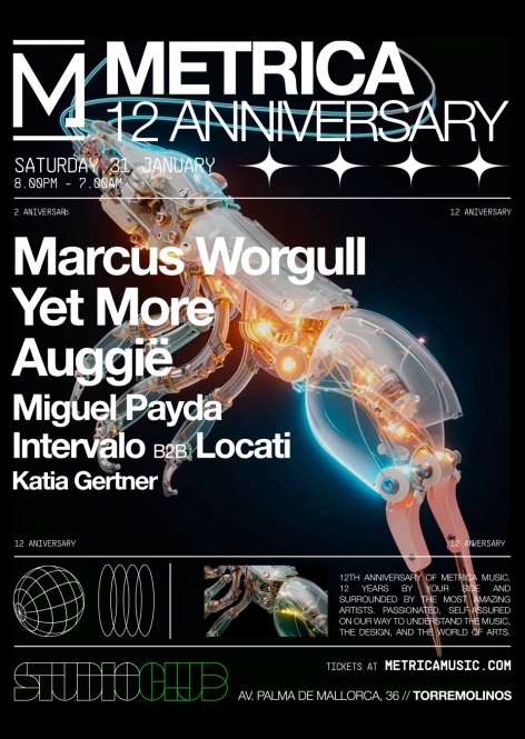 Metrica 12th Anniversary
